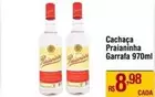 Oferta de Cachaça - Cachaça Garrafa 970ml por R$8,98 em Max Atacadista