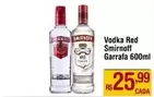 Oferta de Smirnoff - Vodka Red por R$25,99 em Max Atacadista