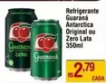 Oferta de Guaraná - Refrigerante Antarctica Original Ou Zero Lata por R$2,79 em Max Atacadista