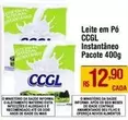 Oferta de Ccgl - Leite Em Po Instantaneo por R$12,9 em Max Atacadista