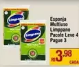 Oferta de Limppano - Esponja por R$3,98 em Max Atacadista