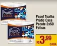 Oferta de Casa - Papel Toalha Pratic por R$3,99 em Max Atacadista