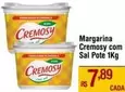 Oferta de Cremosy - Margarina  Com Sal Pote por R$7,89 em Max Atacadista