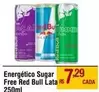 Oferta de Red Bull - Energético Sugar Free por R$7,29 em Max Atacadista