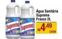 Oferta de Suprema - Água Sanitária Frasco por R$4,49 em Max Atacadista