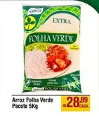 Oferta de Pacote - Arroz Folha Verde por R$28,89 em Max Atacadista