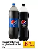 Oferta de Pepsi - Refrigerante Original Ou Zero Pet por R$6,79 em Max Atacadista