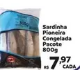 Oferta de Pacote - Sardinha Pioneira Congelada por R$7,97 em Max Atacadista