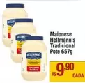 Oferta de Hellmann's - Maionese Tradicional Pote por R$9,9 em Max Atacadista