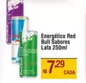 Oferta de Sabores - Energético Red Bull por R$7,29 em Max Atacadista