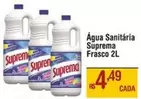 Oferta de Suprema - Água Sanitária Frasco por R$4,49 em Max Atacadista