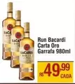 Oferta de Bacardi - Run  Carta Oro por R$49,99 em Max Atacadista