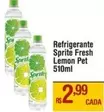 Oferta de Sprite - Refrigerante Lemon Pet por R$2,99 em Max Atacadista