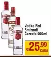 Oferta de Smirnoff - Vodka Red por R$25,99 em Max Atacadista