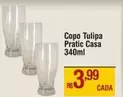 Oferta de Tulipa - Copo Pratic Casa por R$3,99 em Max Atacadista