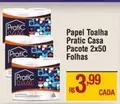 Oferta de Casa - Papel Toalha Pratic por R$3,99 em Max Atacadista