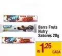 Oferta de Nutry - Barra Fruta por R$1,26 em Max Atacadista