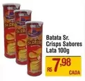 Oferta de Sabores - Batata por R$7,98 em Max Atacadista