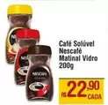 Oferta de Nescafé - Café Solúvel Matinal Vidro por R$22,9 em Max Atacadista