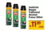 Oferta de Baygon - Inseticida Tradicional Aerossol por R$11,99 em Max Atacadista