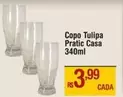 Oferta de Tulipa - Copo Pratic Casa por R$3,99 em Max Atacadista