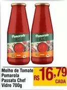 Oferta de Pomarola - Molho De Tomate Passata Vidro por R$16,79 em Max Atacadista