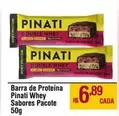 Oferta de Sabores - Barra De Proteína Pinati Whey por R$6,89 em Max Atacadista