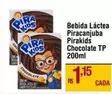 Oferta de Pirakids - Bebida Láctea Piracanjuba Chocolate Tp por R$1,15 em Max Atacadista