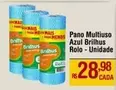 Oferta de Mais - Pano Azul Brillus - Unidade por R$28,98 em Max Atacadista