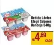 Oferta de Sabores - Bebida Láctea Elegê Sabores Bandeja por R$4,69 em Max Atacadista