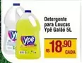 Oferta de Ypê - Detergente Para Louças  Galao por R$18,9 em Max Atacadista