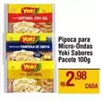 Oferta de Natural - Pipoca Para Micro-Ondas Sabores por R$2,98 em Max Atacadista