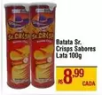 Oferta de Sabores - Batata por R$8,99 em Max Atacadista