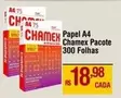 Oferta de Chamex - Papel A4 por R$18,98 em Max Atacadista