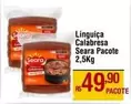 Oferta de Seara - Linguiça Calabresa por R$49,9 em Max Atacadista