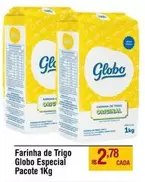 Oferta de Globo - Farinha De Trigo por R$2,78 em Max Atacadista