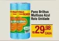 Oferta de Brilhus - Pano Brilhas Multiuso Azul Rolo por R$29,98 em Max Atacadista