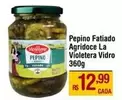 Oferta de La Violetera - Pepino Fatiado Agridoce por R$12,99 em Max Atacadista