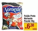 Oferta de Noroeste - Feijão Preto por R$6,38 em Max Atacadista