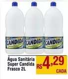 Oferta de Candida - Água Sanitária Super Frasco por R$4,29 em Max Atacadista