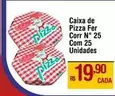 Oferta de De   - Caixa De Pizza por R$19,9 em Max Atacadista