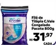 Oferta de C-Vale - Filé De Tilápia C.vale Congelado por R$31,97 em Max Atacadista