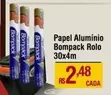 Oferta de Bompack - Papel Alumínio Bolo por R$2,48 em Max Atacadista