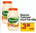 Oferta de Suavit - Maionese Tradicional por R$3,98 em Max Atacadista