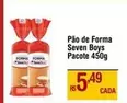 Oferta de Seven Boys - Pão De Forma por R$5,49 em Max Atacadista