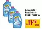 Oferta de Qboa - Amaciante Fragrâncias por R$11,49 em Max Atacadista