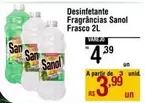 Oferta de Sanol - Desinfetante Fragrancias por R$4,39 em Max Atacadista