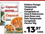 Oferta de Copacol - Petisco Frango Temperado Congelado ou Coxa & Sobrecoxa Sem Osso com Pele Temperada Congelada por R$13,97 em Max Atacadista