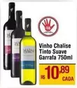 Oferta de Chalise - Vinho  Tinto Suave por R$10,89 em Max Atacadista