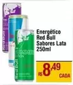 Oferta de Red Bull - Energético Sabores Lata por R$8,49 em Max Atacadista